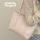 斐月伽 包包女包托特包女單肩包女百搭上班通勤大容量高級腋下手提包包 粉色