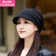 Fickan春夏季薄款透氣女薄睡帽孕婦月子中老年包化療后戴帶的女帽子光頭 1876雙條鉆黑色 薄款包頭帽