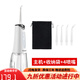 松下（Panasonic）電動沖牙器便攜式洗牙器家用牙結(jié)石牙齒清潔水牙線牙科正畸 皓月白[進(jìn)口電機(jī)]+收納袋+