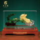 慕芳閣琉璃招財(cái)白菜擺件公司開(kāi)業(yè)禮品搬遷喬遷禮物高檔客廳辦公室擺件 喜納百財(cái)（約長(zhǎng)40高26厘米）