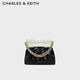 CHARLES&KEITH鏈條單肩腋下托特包流浪包包女包女友生日禮物CK2-20671559 【M號】Multi綜合色 M