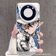 富樸怪盜基德適用華為mate70pro+手機殼周邊60名偵探柯南mata40周邊me QP112600-彩銀殼-透銀 華為 Mate 60 Pro