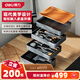 得力（deli）T-BOX家用層疊式套裝多功能日常維修工具箱五金工具 爆款*ADEF【手動(dòng)/電動(dòng)工具54件】