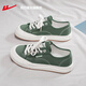 回力官方帆布鞋子男女春夏低幫百搭小白鞋學(xué)生情侶休閑鞋板鞋子女 綠色【簡(jiǎn)約百搭】 37