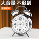 QT-TIMER鬧鐘學(xué)生專(zhuān)用起床神器兒童強力叫醒大音量桌面金屬打鈴時(shí)鐘男孩女孩初高中生宿舍復古靜音2026新款