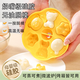 茨格曼蒸糕模具寶寶輔食工具嬰兒食品級(jí)硅膠高溫烘焙磨具可蒸煮冷凍黃色