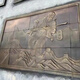 仿古圓形磚雕磚雕中式四合院照壁古建影壁墻浮雕壁畫(huà)背景墻裝飾 120*150