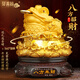 聚善緣金蟾招財擺件開(kāi)業(yè)大吉禮品生意興隆公司店鋪收銀臺金蟬高端送禮 大號八方來(lái)財金蟾沙金色35*40cm