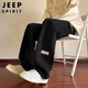 JEEP SPIRIT吉普褲子男士休閑褲男春夏季寬松直筒運(yùn)動(dòng)衛(wèi)長(zhǎng)褲