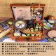 宮崎駿龍貓禮盒生日禮物送女朋友閨蜜創(chuàng  )意手辦八音盒周邊18歲成人 【棕色實(shí)木盒款式三】可刻字