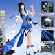 喵屋小鋪王者榮耀cos服西施幻紗之靈cosplay游戲動漫服裝全套c服 S 預(yù)售【服裝】西施幻紗之靈 均碼