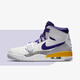 耐克（NIKE）Air Jordan Legacy 312 AJ312湖人 白紫 男子高幫復古籃球鞋 AV3922-157 40.5