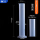 塑料量筒10mL-2000ml PP塑料刻度量筒 耐高溫耐腐蝕耐酸堿量筒 直筒量杯 2000ml