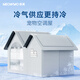 萌尾【全網(wǎng)爆款】夏天寵物空調(diào)屋涼爽貓窩封閉式安全感寵物貓墊狗墊子 大號豪華款【8個(gè)冰晶盒-更持冷】