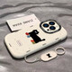 梓諾 適用蘋(píng)果15/pro/max手機(jī)殼 iPhone15plus全包防摔新款卡通ins風(fēng)高級(jí)感泡芙硅膠軟殼潑墨貓咪女 【古董白】潑墨貓咪白-贈(zèng)膜+指環(huán) 蘋(píng)果15Promax