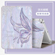 HKQHY+三折蝴蝶適用ipad11保護套air765蘋(píng)果10保護殼2025帶筆槽第9代平板5代mini76亞克力抗摔防彎pro3 氣囊書(shū)本式【紫色流光蝴蝶】四角氣囊減震防摔 iPad7/8/9(10
