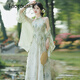 TAOROUSI連衣裙女裝夏天國(guó)風(fēng)拼接不規(guī)則掛脖套裝兩件套裙子女夏季2025新款 兩件套 S
