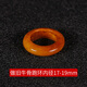 佳人飾界 金剛星月菩提配飾牛骨跑環(huán)佛珠文玩卡子駝骨吊墜掛墜戒指扳指男 做舊牛骨跑環(huán)內徑17-19mm