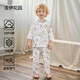 歐孕兒童睡衣套裝夏季新款薄款純棉寶寶家居服男童女童空調服 洛伊花園 【7A抗菌 100%棉 】 120 【建議身高120cm-130cm】