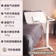 MODX床邊桌可移動升降床上電腦桌客廳沙發(fā)折疊書桌家用臥室學(xué)習(xí)寫字桌 【翻轉(zhuǎn)折疊桌面丨極簡白】拆卸檔條