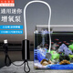 文枝魚(yú)缸增氧泵低噪音氧氣泵機器小型家用加氧養魚(yú)釣魚(yú)迷你USB打氧器 迷你增氧泵（帶氣管+氣石）