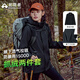 拓路者硬殼沖鋒衣女三合一秋季旅行登山服防風(fēng)外套保暖夾克城市輕戶(hù)外 黑色-腋下拉鏈+抓絨內膽 L