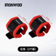 IRONWOD杠鈴卡扣快速固定器奧桿夾子杠鈴扣杠鈴桿鎖頭卡頭穩(wěn)固扣 活力紅色1對