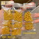 悅述金珠轉(zhuǎn)運(yùn)珠黃金串珠足金999古法硬金圓珠隔珠路路通散珠單顆手鏈 6mm古法金珠約0.13g