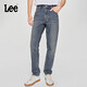 Lee25新品731舒適中腰錐形復(fù)古藍(lán)色男牛仔褲潮流