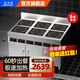 美利廚商用電磁爐多頭電陶爐商用四頭6眼3500W大功率5000W多眼砂鍋光波爐柜式黃燜雞石鍋煲仔爐 6頭電磁爐雙排 I 柜式【220/380v】 3500W