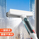 徠仕擦玻璃神器家用2026新款高層窗外清洗雙面擦刮水器板窗戶(hù)清潔 長(cháng)1.5米/噴水集水：棉頭2塊