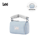 LEEBunBunBag迷你饅頭包女士包包手拎包時(shí)尚精致小包女枕頭包手提包 藍色格子+鏈條