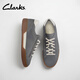 Clarks其樂(lè )CraftLoop Easy男鞋復古時(shí)尚運動(dòng)休閑厚底德訓鞋 灰色 261826177 42.5