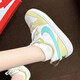 耐克（NIKE）女鞋COURT BOROUGH新款休閑鞋小Dunk小空軍板鞋低幫大童運動(dòng)鞋 HM3726-731 薄荷黃綠 37.5