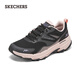 斯凱奇（Skechers）女鞋輕便休閑運動(dòng)鞋舒適透氣時(shí)尚129533C 黑色/粉紅色/BKPK 37 (240mm)