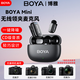 BOYA博雅mini一拖二無(wú)線領(lǐng)夾麥克風(fēng)適用Nikon尼康相機(jī)ZF/D780/Z50/Z6拍視頻降噪收音 【全家桶】 一拖二 相機(jī)手機(jī)通用