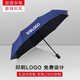 豫勤折疊雨傘定制雨傘印logo廣告?zhèn)愫谀z晴雨傘定做商務(wù)自動雨傘訂制 8骨折疊黑膠全自動款式四