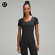 lululemon丨Ebb to Street 女士運(yùn)動(dòng)短袖 T 恤 LW3FEJS 運(yùn)動(dòng)上衣 黑色 XXS /2