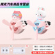 美克杰icarerfamily車(chē)載香薰空調(diào)出風(fēng)口小風(fēng)扇裝飾品可愛(ài)汽車(chē)內(nèi)香水?dāng)[件 MOMO白+TOFU含12片香片