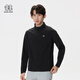 KOLON SPORT可隆男士春夏戶外防曬彈力皮膚衣輕薄防風(fēng) UPF50+印花外套夾克