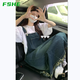 FSHE復(fù)古牛仔背帶法式連衣裙半身裙女夏季2025毛邊設(shè)計(jì)寬松中長(zhǎng)款裙子 單件背帶裙 L 【建議120-140斤】