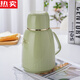 特拉法德國進(jìn)口品質(zhì)水壺2025玻璃內膽保溫壺大容量家用開(kāi)水瓶學(xué)生小熱水 【入秋新品】莫蘭迪綠- 1L