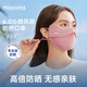 MissWiss防曬口罩防風冬季護眼角防紫外線腮紅夏季高顏值透氣騎行面罩
