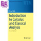 微積分和古典分析導論 第4版 Introduction to Calculus and Classical Analysis 英文原版