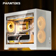 PHANTEKS追風(fēng)者XT M3小旋風(fēng)MATX白色側(cè)透散熱臺式電腦小機(jī)箱(360水冷位/遮線蓋板/支持背插/Type-C)
