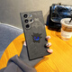 博巴特高級感炫彩耿鬼適用三星s25ultra手機殼Galaxys23Ultra新款S24ultra個性S22u潮流S24+防摔保護套 【黑色】 三星Galaxy S25 Ultra