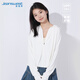 真維斯（JEANSWEST）冰感針織防曬衣女2025春季新款速干透氣輕盈針織斗篷遮陽(yáng)衣女
