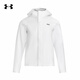 安德瑪（Under Armour）25春夏新款外套Stormproof 女子舒適訓(xùn)練運動夾克 白色101 S (160)