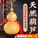 天然葫蘆擺件掛件開口木葫蘆辦公小文玩客廳手把件真葫蘆 4-不開口帶龍頭葫蘆掛件 6cm