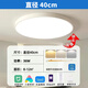 已接入米糘APP智能led吸頂燈適用于小愛同學(xué)燈具客廳臥室遙控大燈 36W 白色40CM米家智能